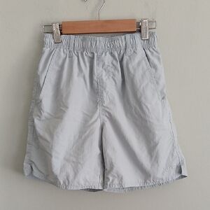 Aftco Boy's Swim Trunks Fishing Shorts Pale Blue With Pockets Size M Age 10-12